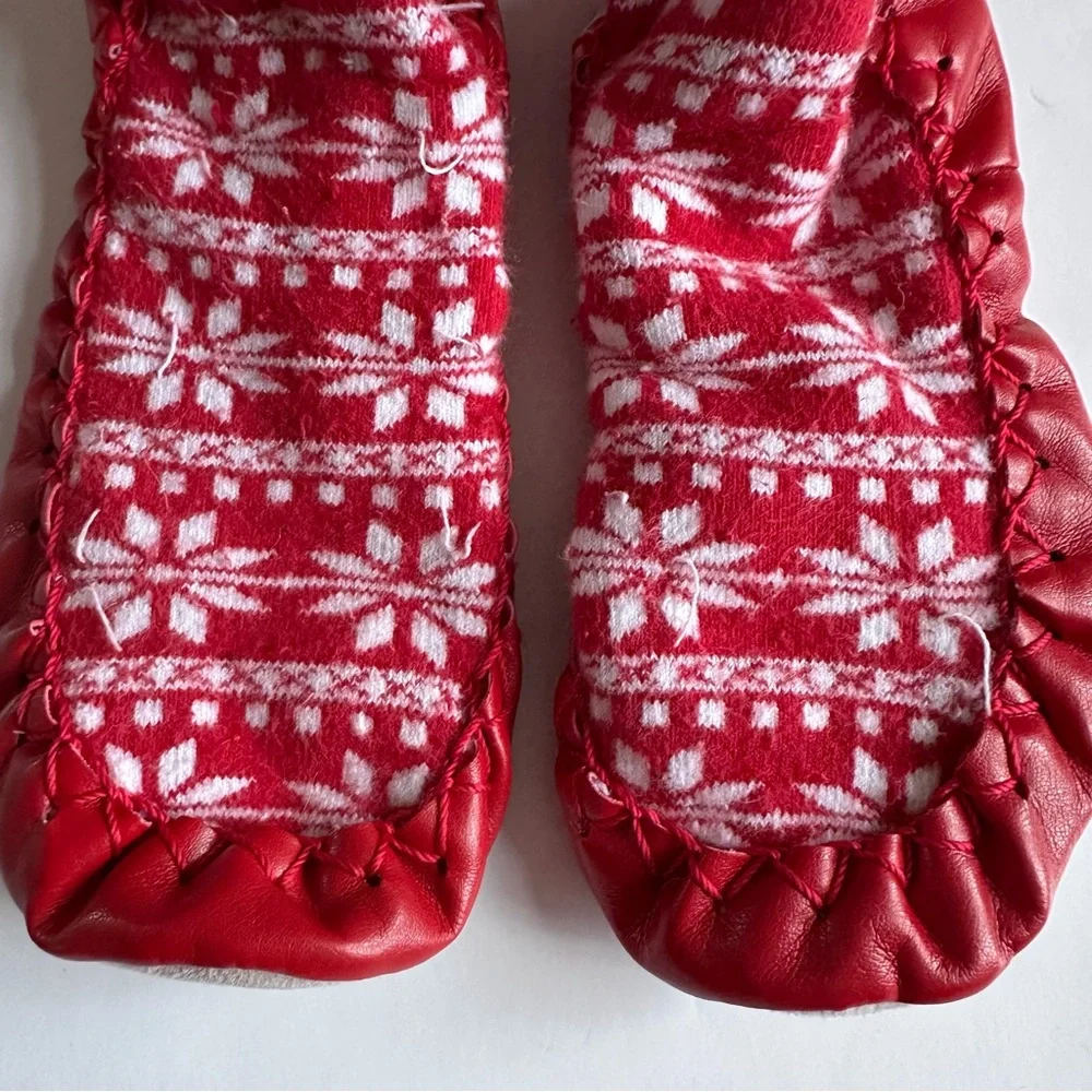 Hanna Andersson Fair Isle Swedish Moccasins Slippers